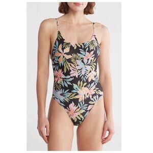 NWT Billabong Beach Babe One-Piece Swimsuit Size Small
